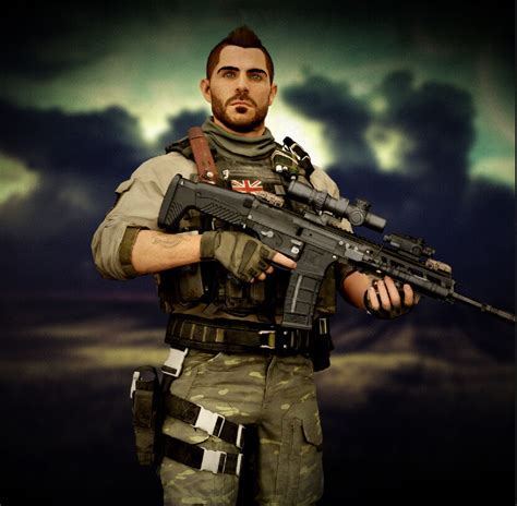 soap mactavish height